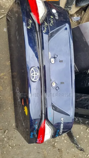 Toyota Corolla 2021 Complete Boot