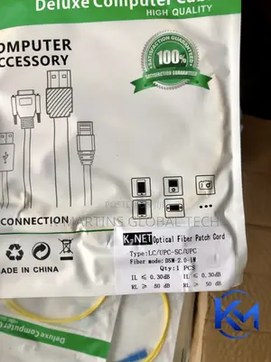 Fibre Patch Cord LC-SC 1 Meter Single Mode UPC Fiber Cable