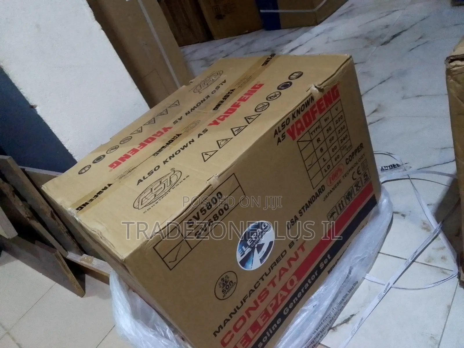 Elepaq SV6800 Copper Winding 4.5KVA Generator