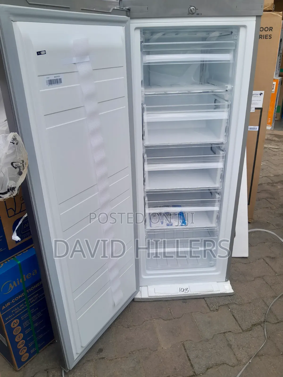 Midea Upright Freezer