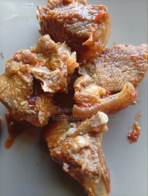 Four Pieces of Goat Meat