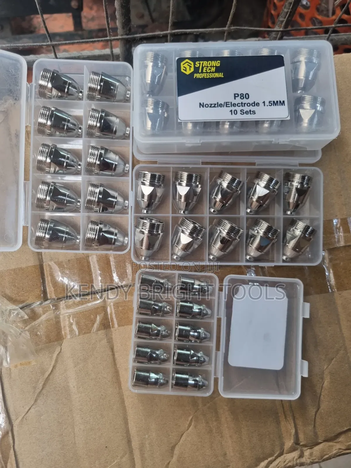 Nozzle/Electrode 1.5mm P80 Set