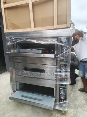3 Deck 6 Tray Commercial Gas Bakery Oven | Industrial Gas Oven