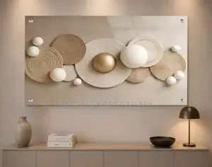 1pic Modern Acrylic Wood Art