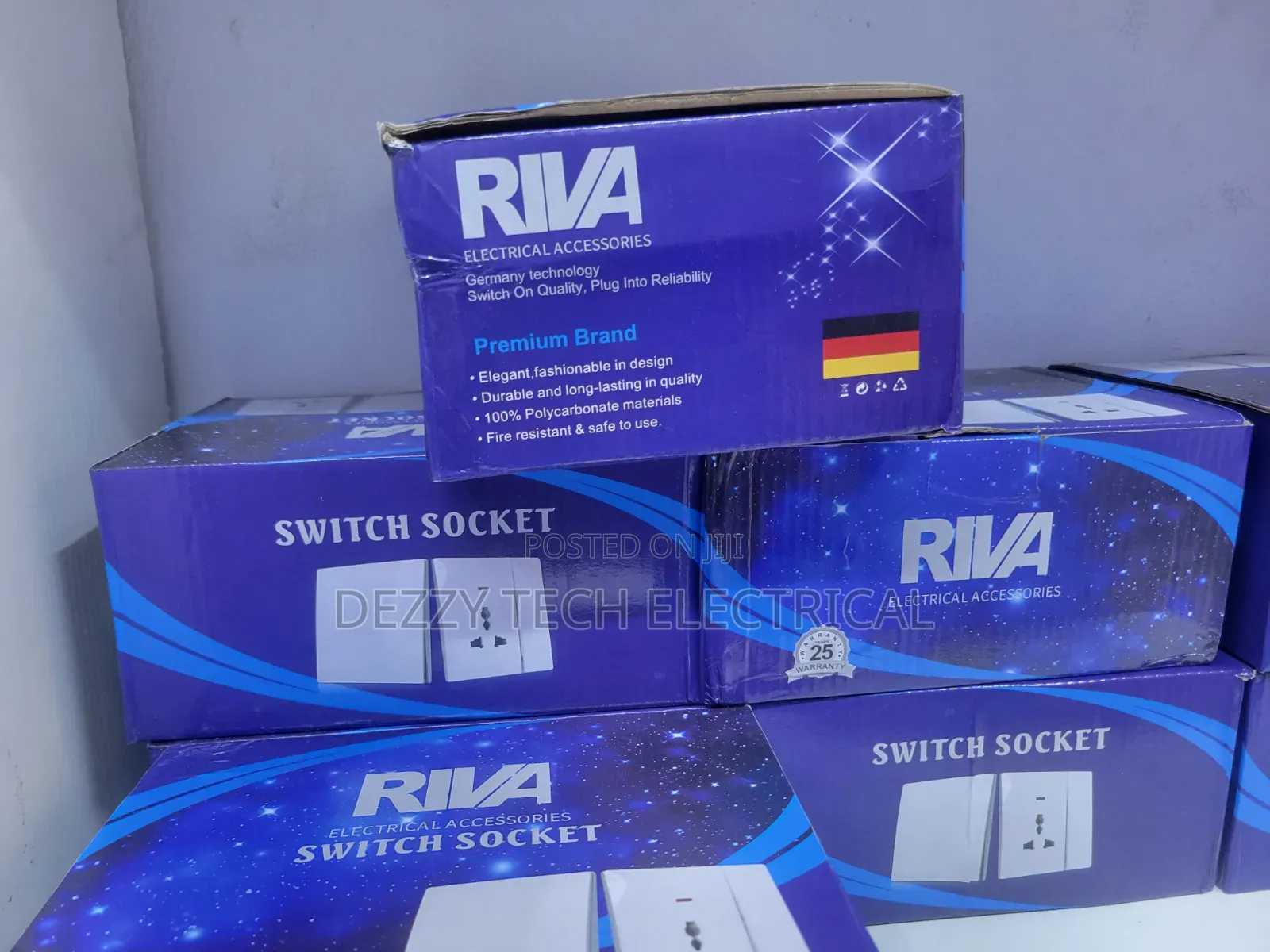 13amps RIVA Socket With USB