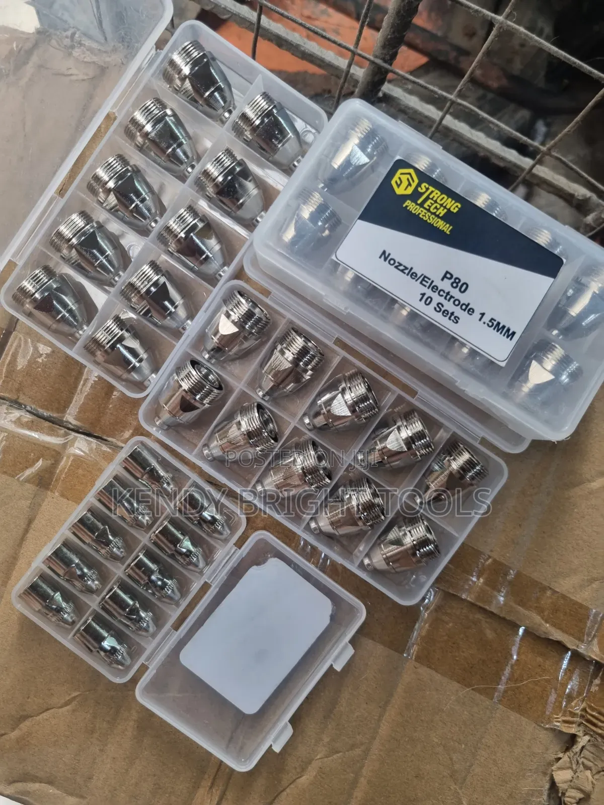 Nozzle/Electrode 1.5mm P80 Set
