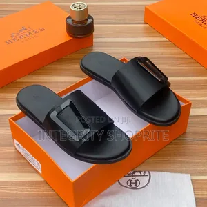 Men Hermes Palm Slippers