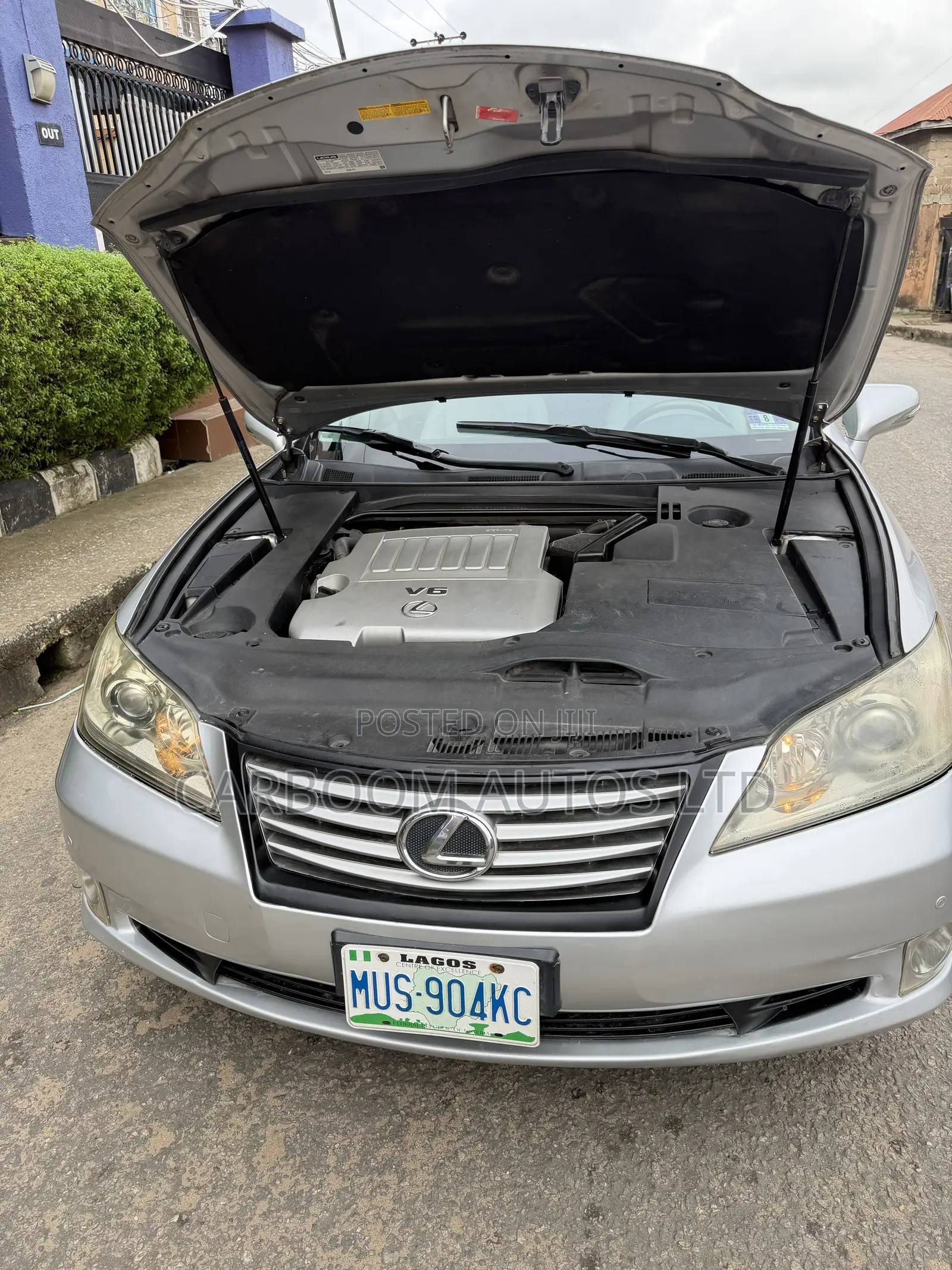 Lexus ES 350 2012 Silver
