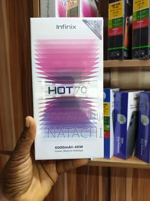 New Infinix Hot 70 128 GB Blue