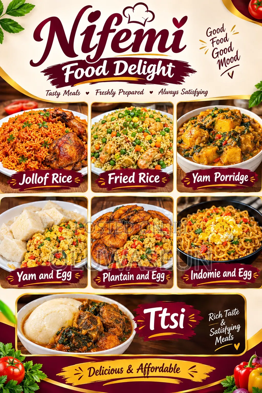 Nifemi Foods and Drinks