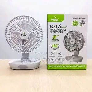 Iwin 8inchs Table Rechargeable Table Fan