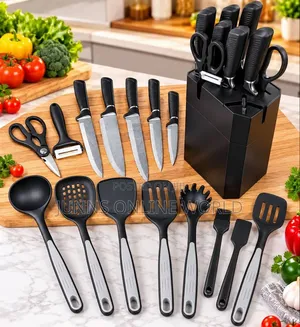 15pcs Premium Silicon Kitchen Utensil Set