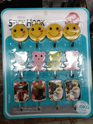 High Quality 12pcs Stick Hook Super Strong