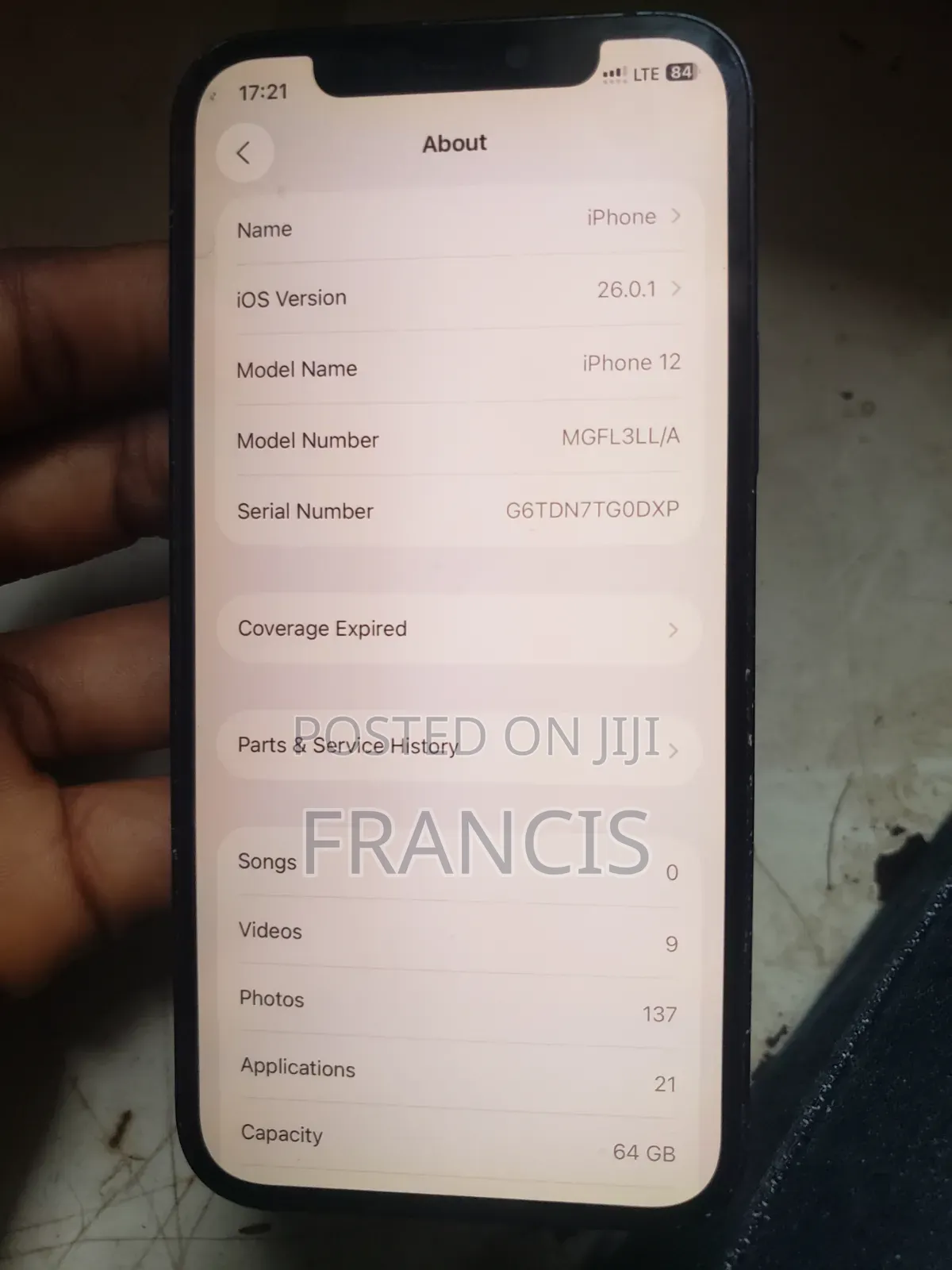 Apple iPhone 12 64 GB Black