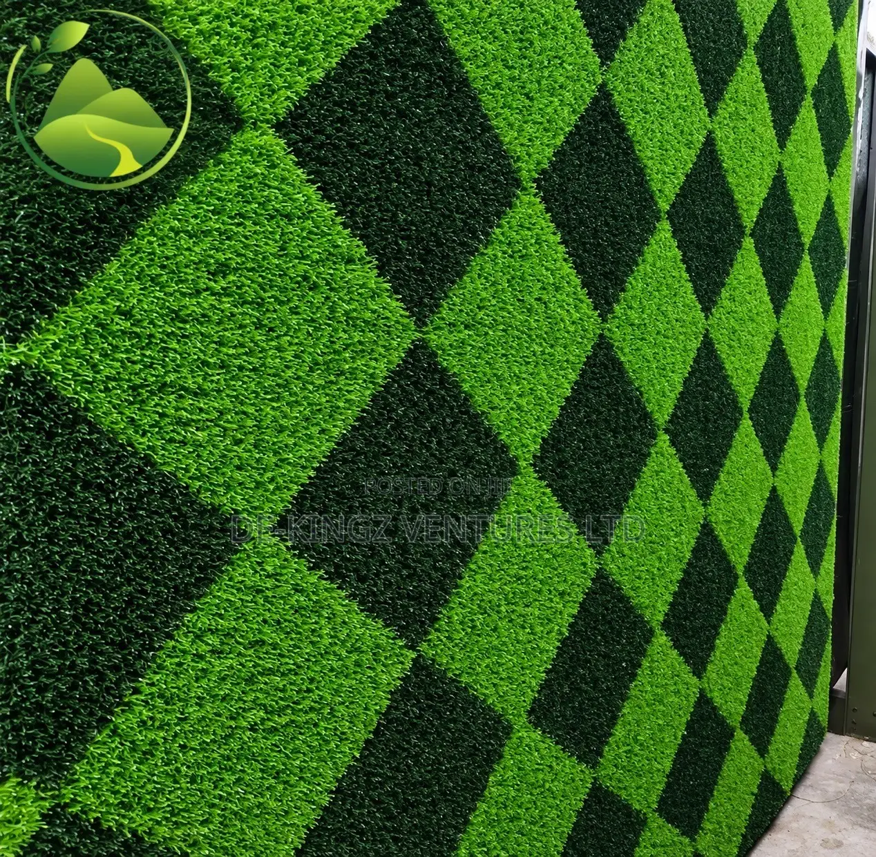 Three Dimensional 3d Complex Executive Design Carpet Grass Rug