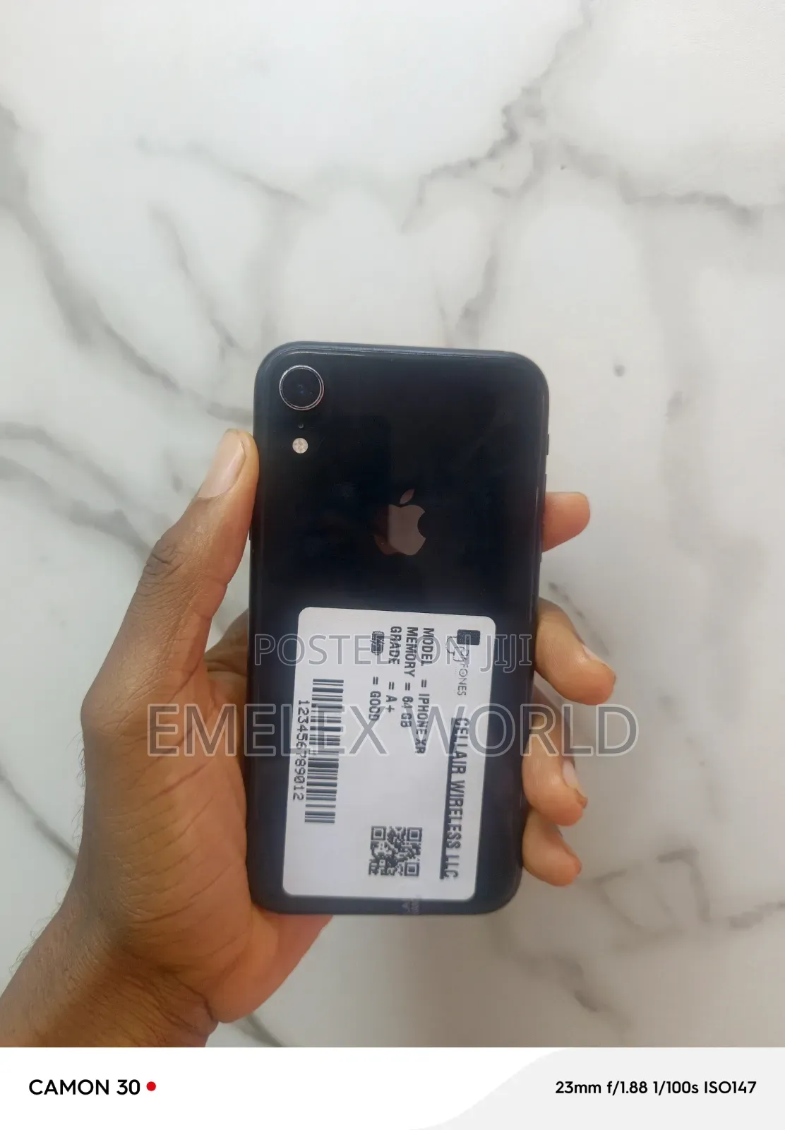 Apple iPhone XR 64 GB Black