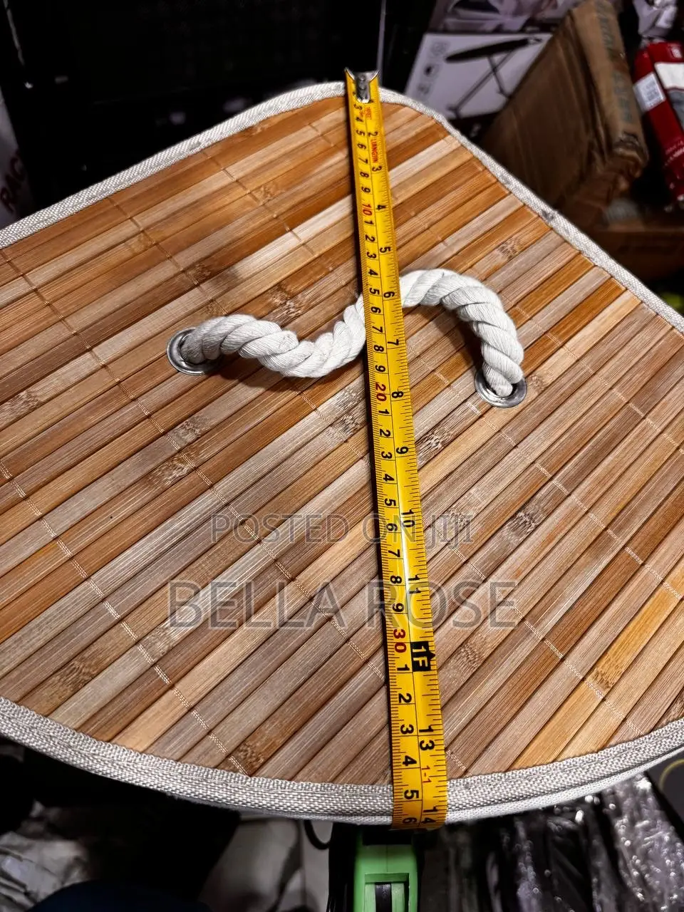 Bamboo Laundry Basket