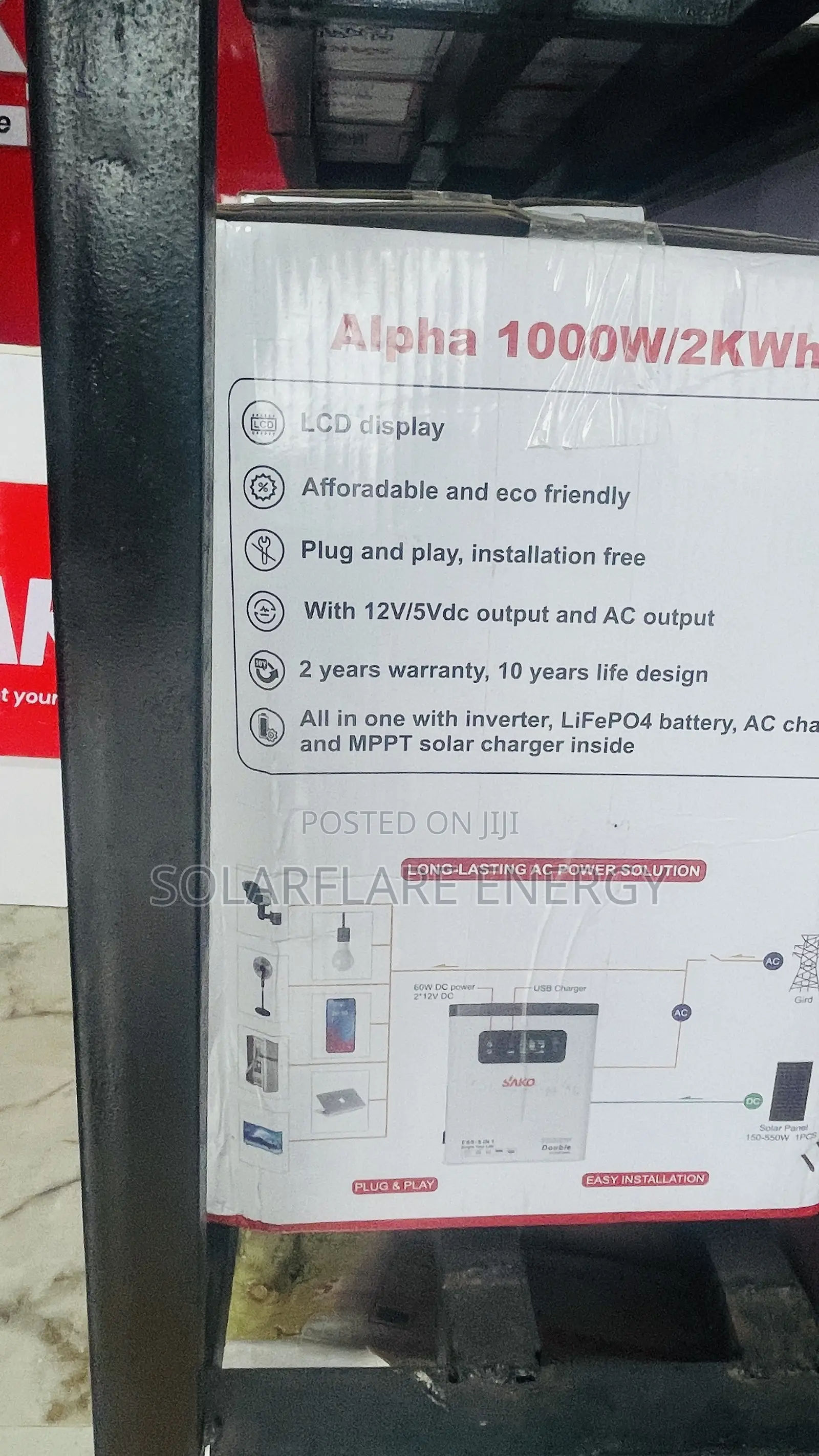 1000w All in One Solar Generator