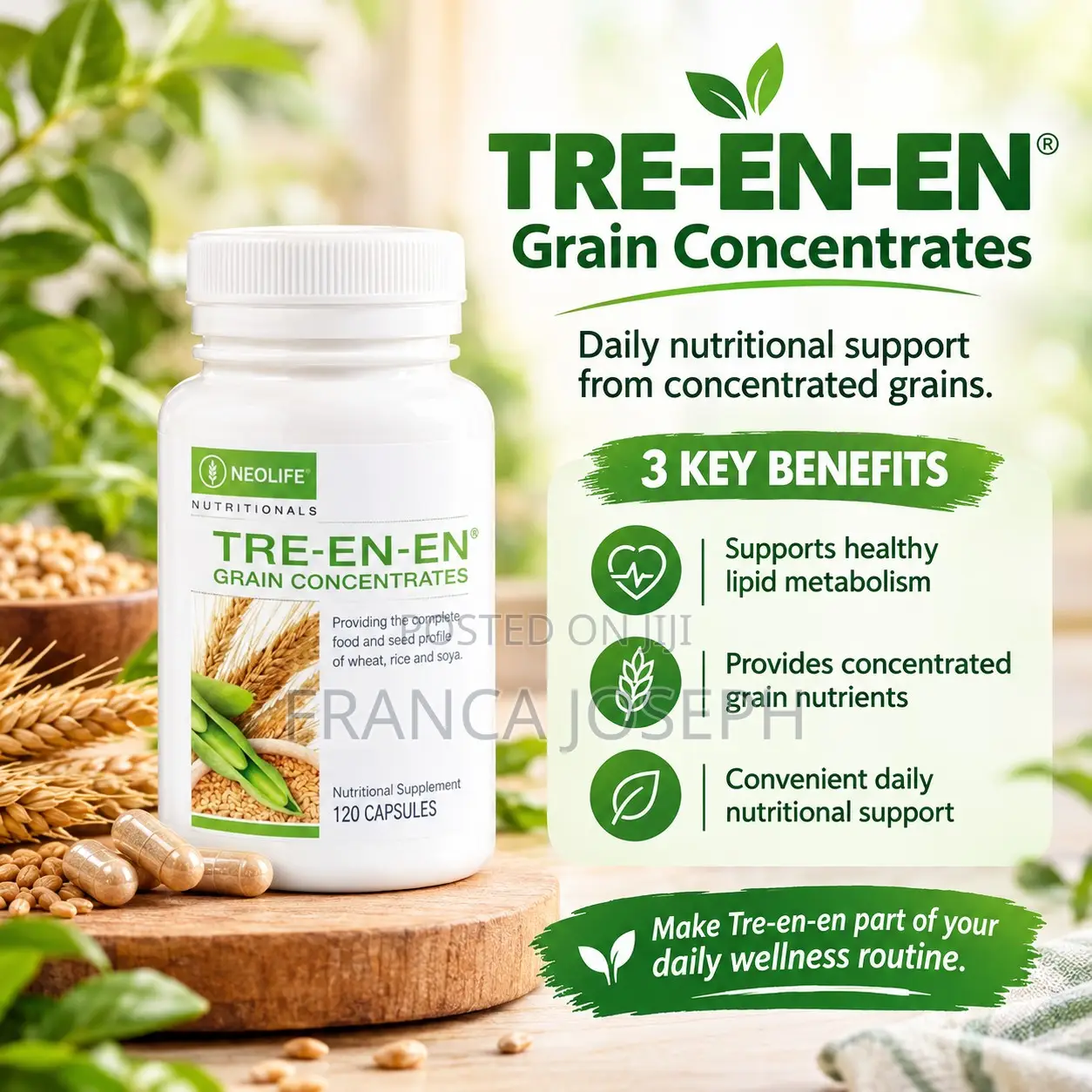 Tre - En - En Grain Concentrate X 120 Capsules