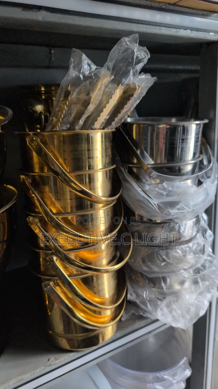 Steel Ice Buckets