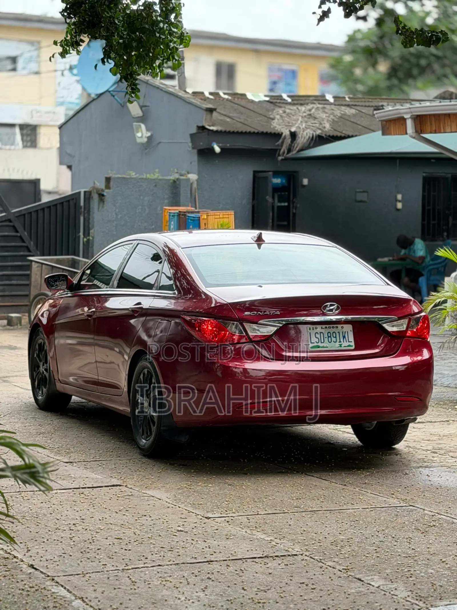 Hyundai Sonata 2013 Red