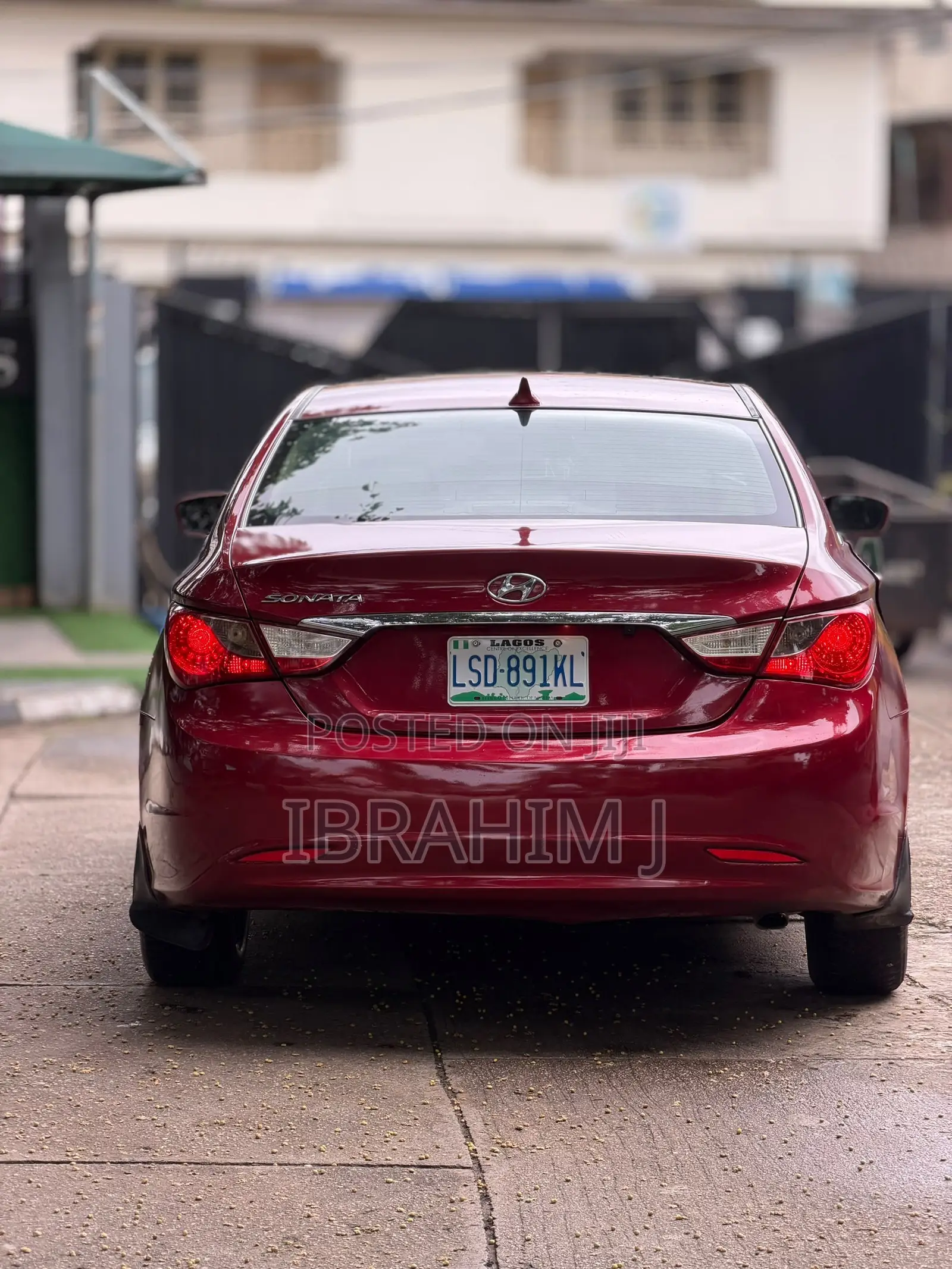 Hyundai Sonata 2013 Red
