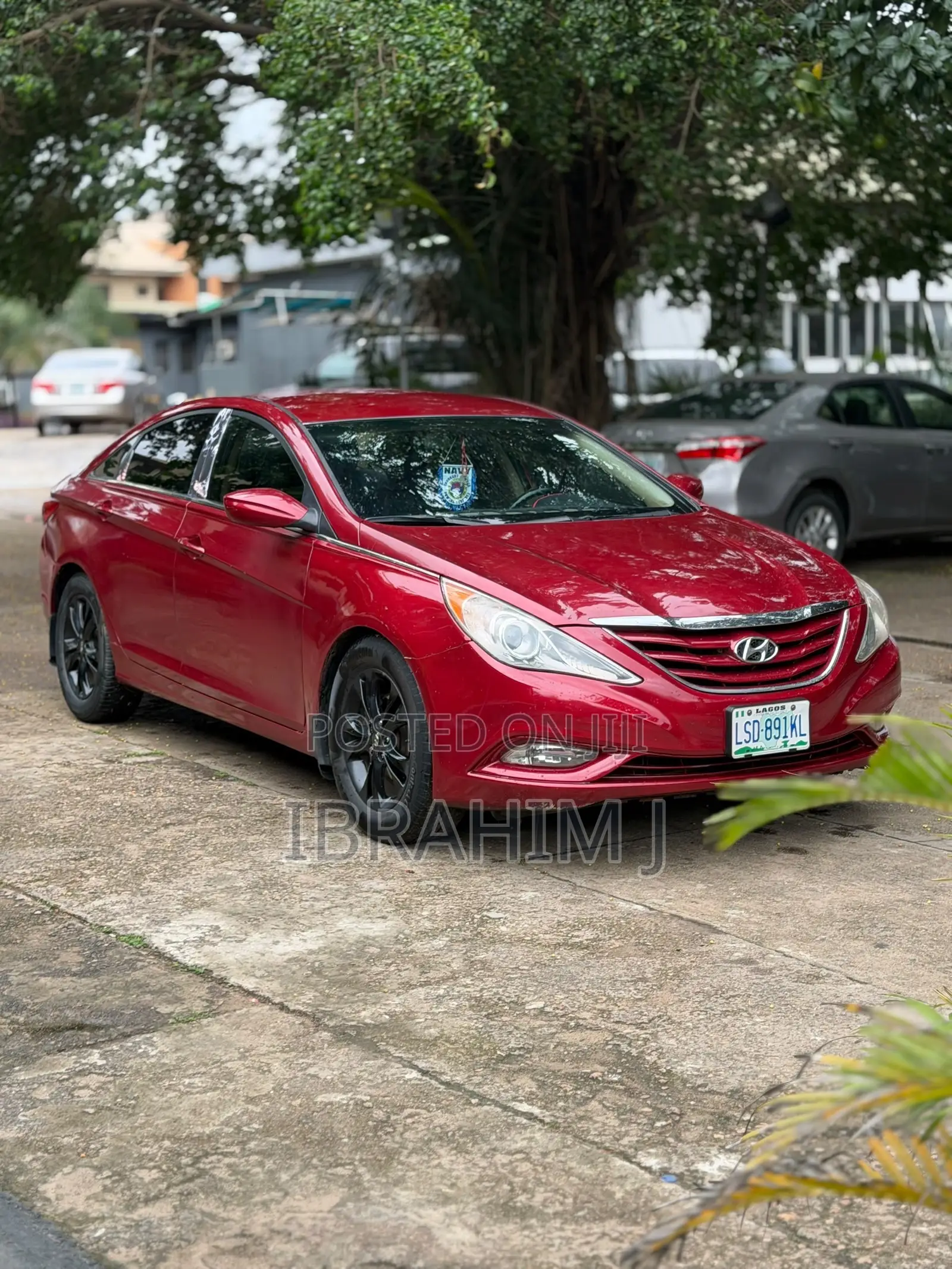 Hyundai Sonata 2013 Red
