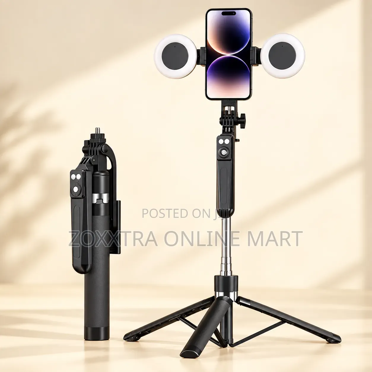 Portable Tripod With Light