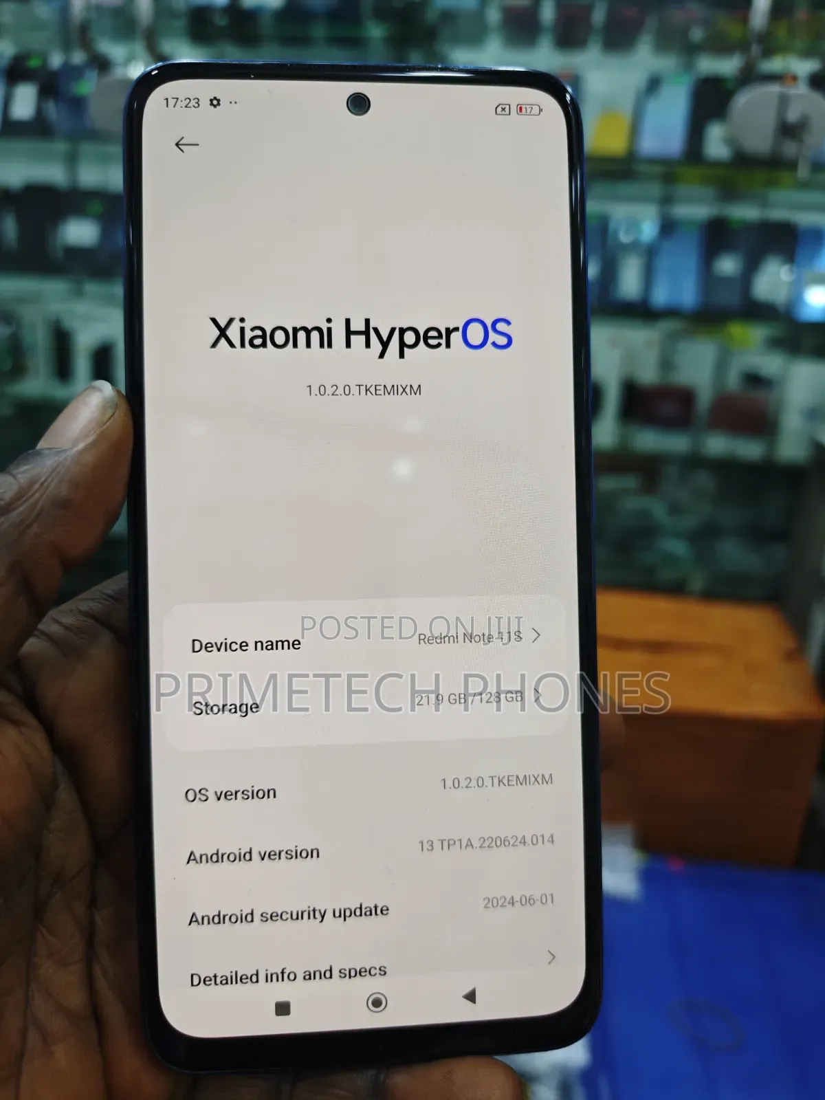 Xiaomi Redmi Note 11S 128 GB Blue