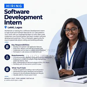 HIRING: Software Development Intern (Lekki, Lagos)