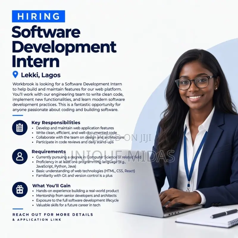 HIRING: Software Development Intern (Lekki, Lagos)