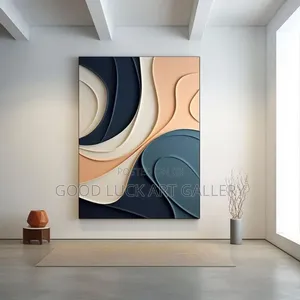 Modern Flowing Waves Art