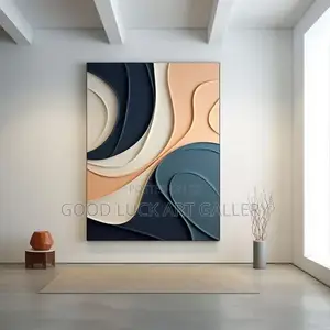 Modern Flowing Waves Art