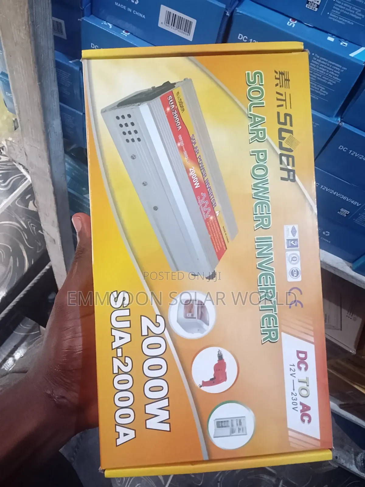 SOOER Solar Sachets Inverter 2000w 12v