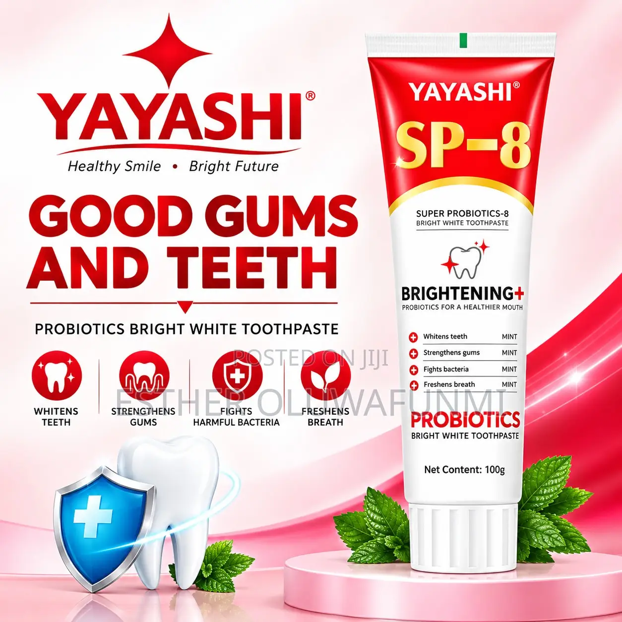 SP8 Yayasi Toothpaste