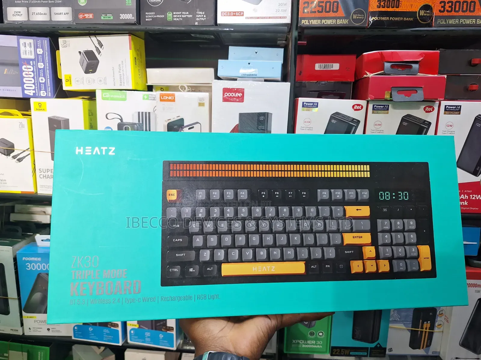 Heatz Wireless Keyboard