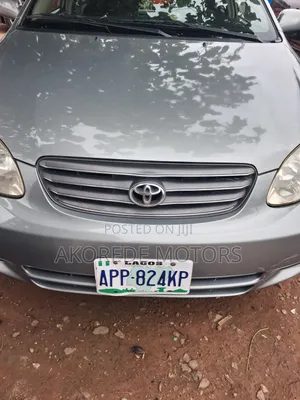 Toyota Corolla 2004 Gray