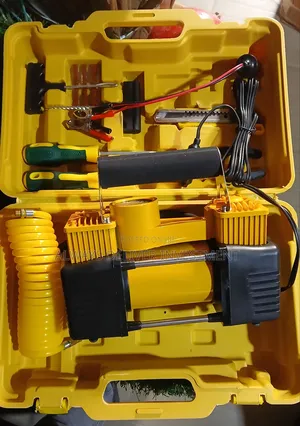 Double Cylinder Tyre Compressor