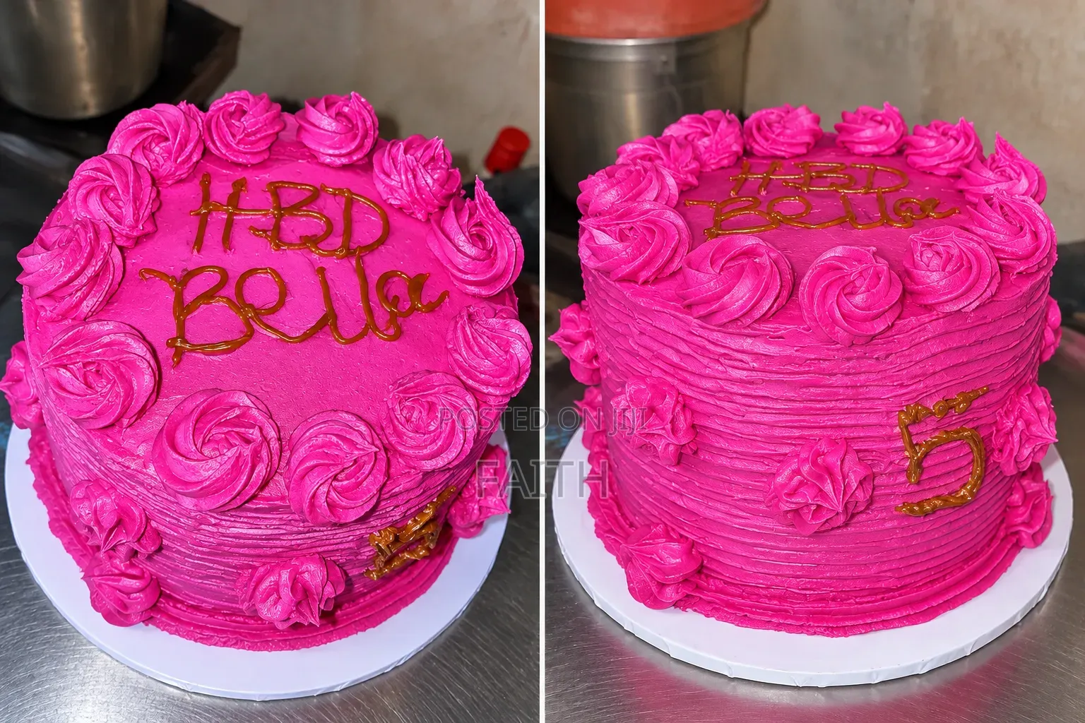 6 Inches Birthday Cake
