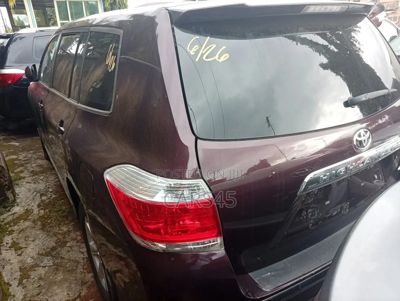 Toyota Highlander 2013 Burgandy