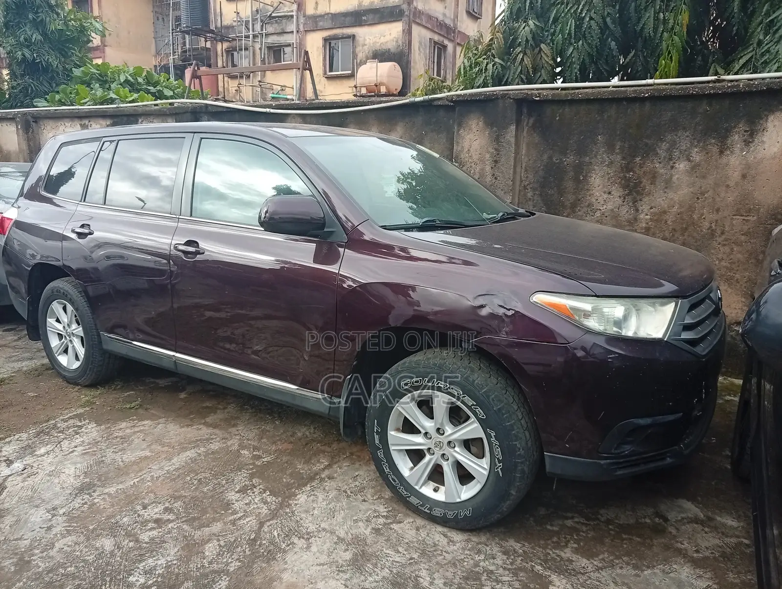Toyota Highlander 2013 Burgandy