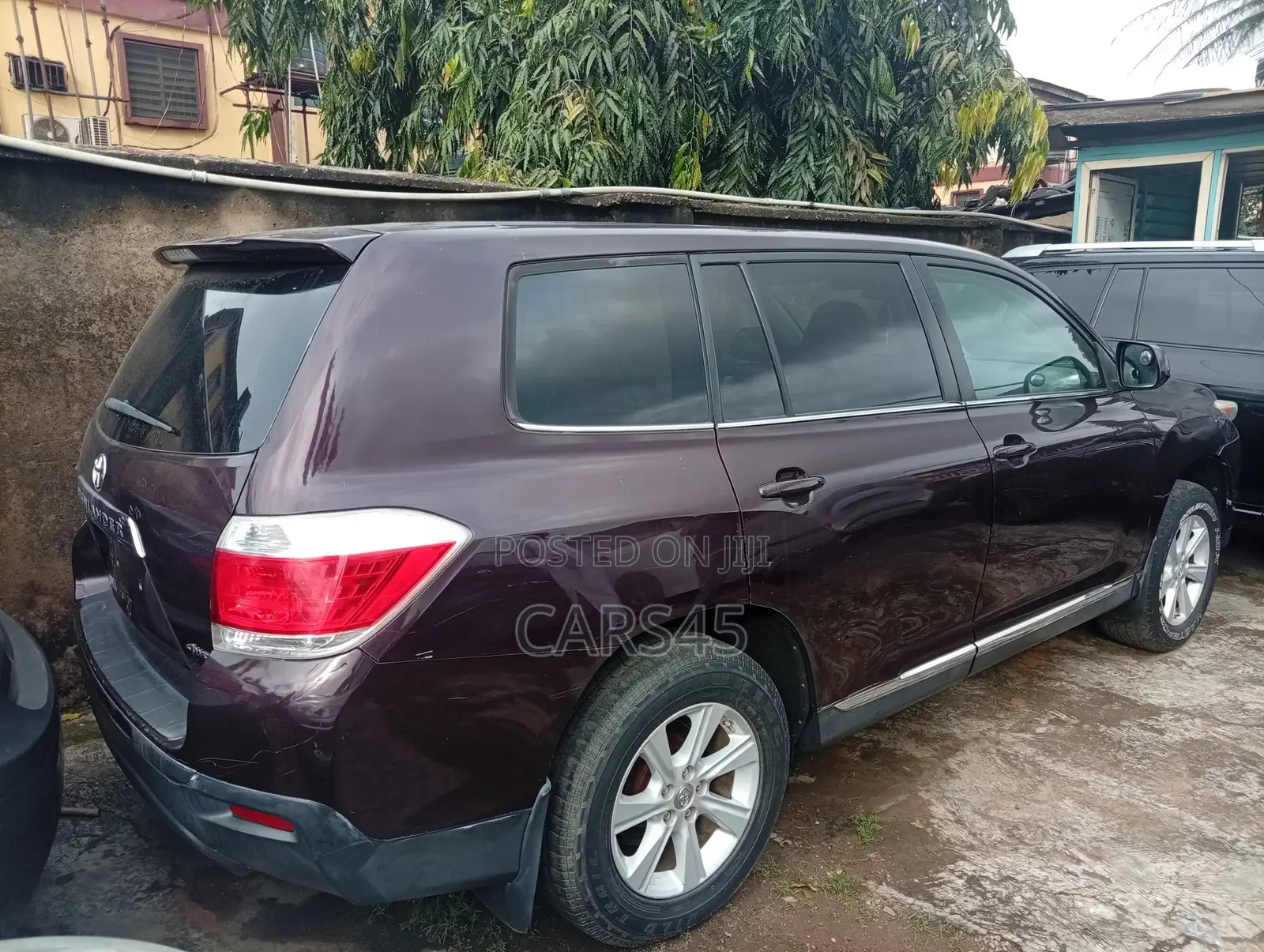 Toyota Highlander 2013 Burgandy