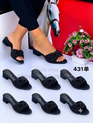 Ladies Low Heel Mules 432-Size 37-42 and Shoes