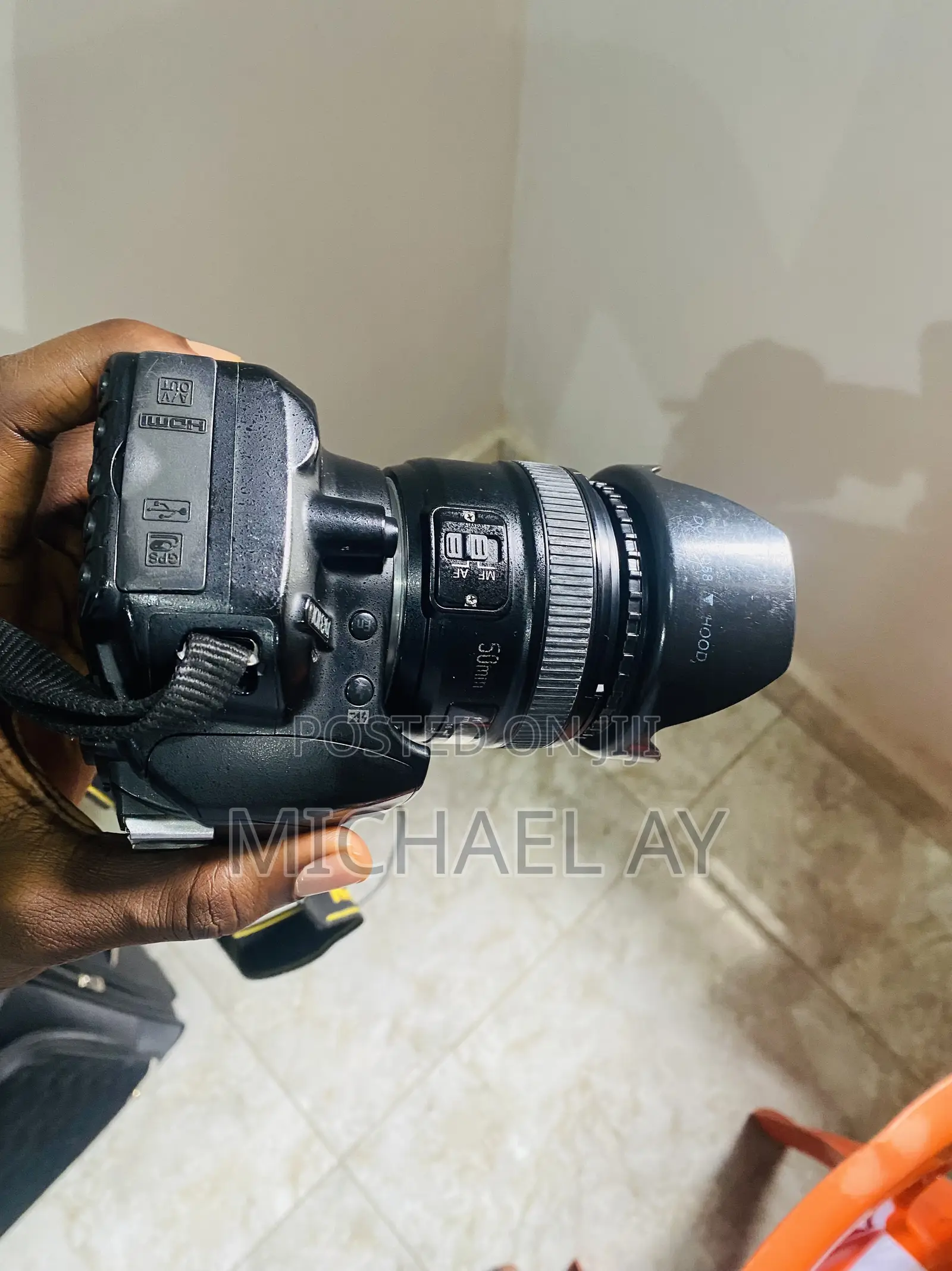 Nikon D3100 With Prime Lens