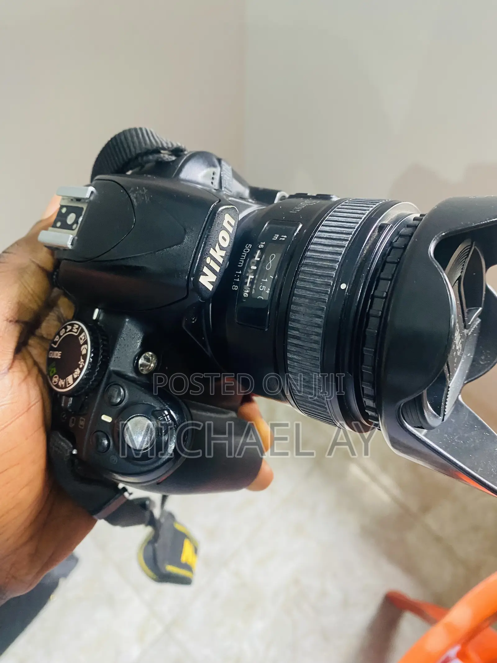 Nikon D3100 With Prime Lens