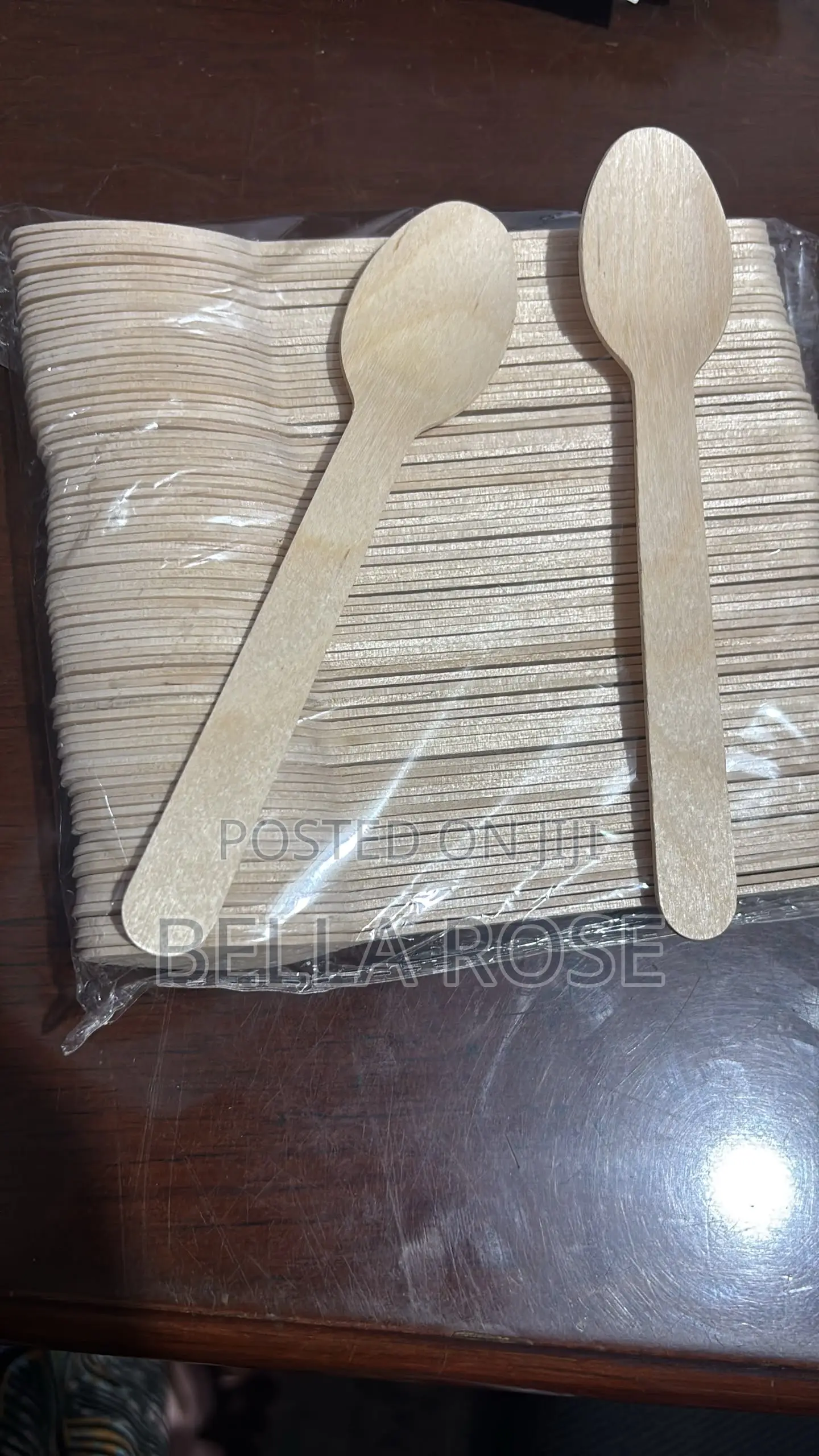 Disposable Wooden Spoon (100pcs)
