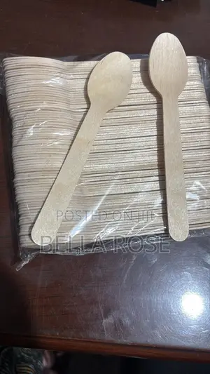 Disposable Wooden Spoon (100pcs)