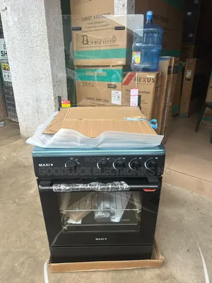 Gas Cooker With Oven 4 Burner 60cm(MAXI)