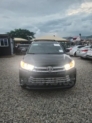 Toyota Highlander Limited Platinum 4x4 V6 (3.5L 6cyl 8A) 2017 Black