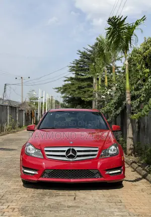 Mercedes-Benz C300 Sport 4Matic Sedan AWD (3.5L 6cyl 7A) 2013 Red